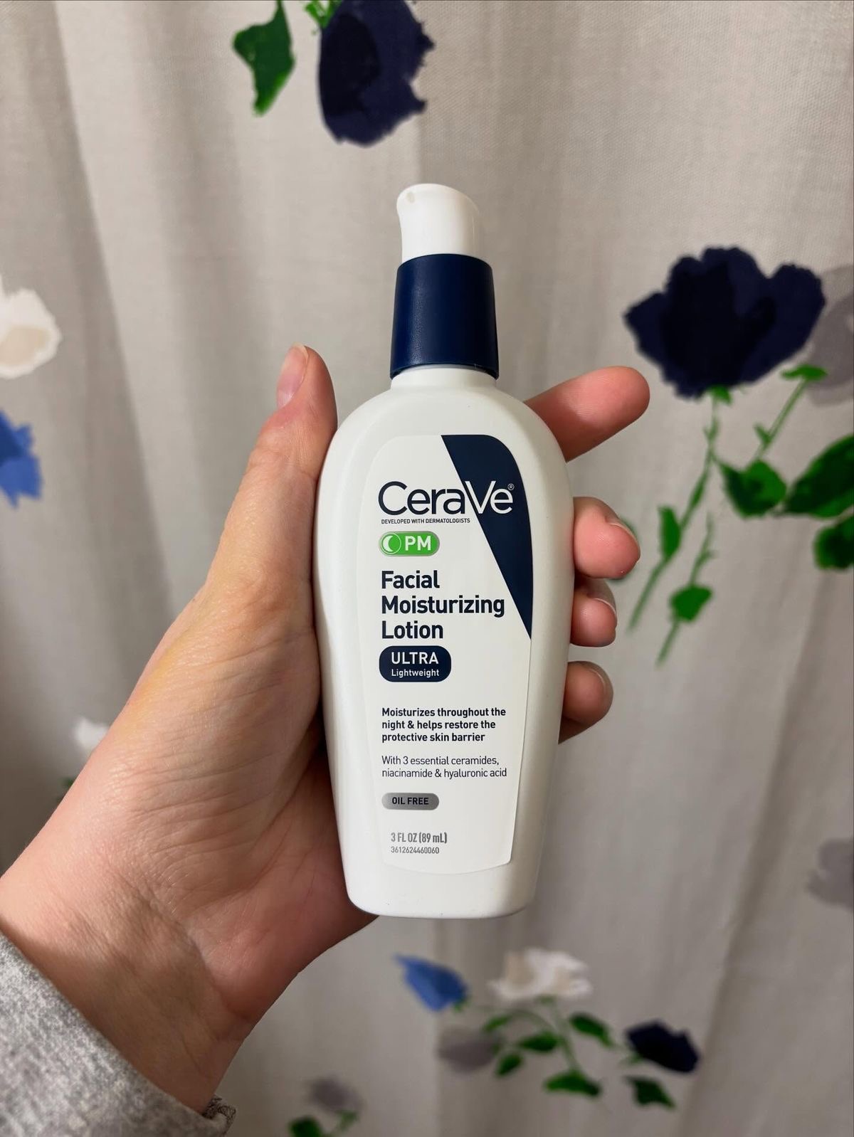Facial moisturizing lotion (pm)