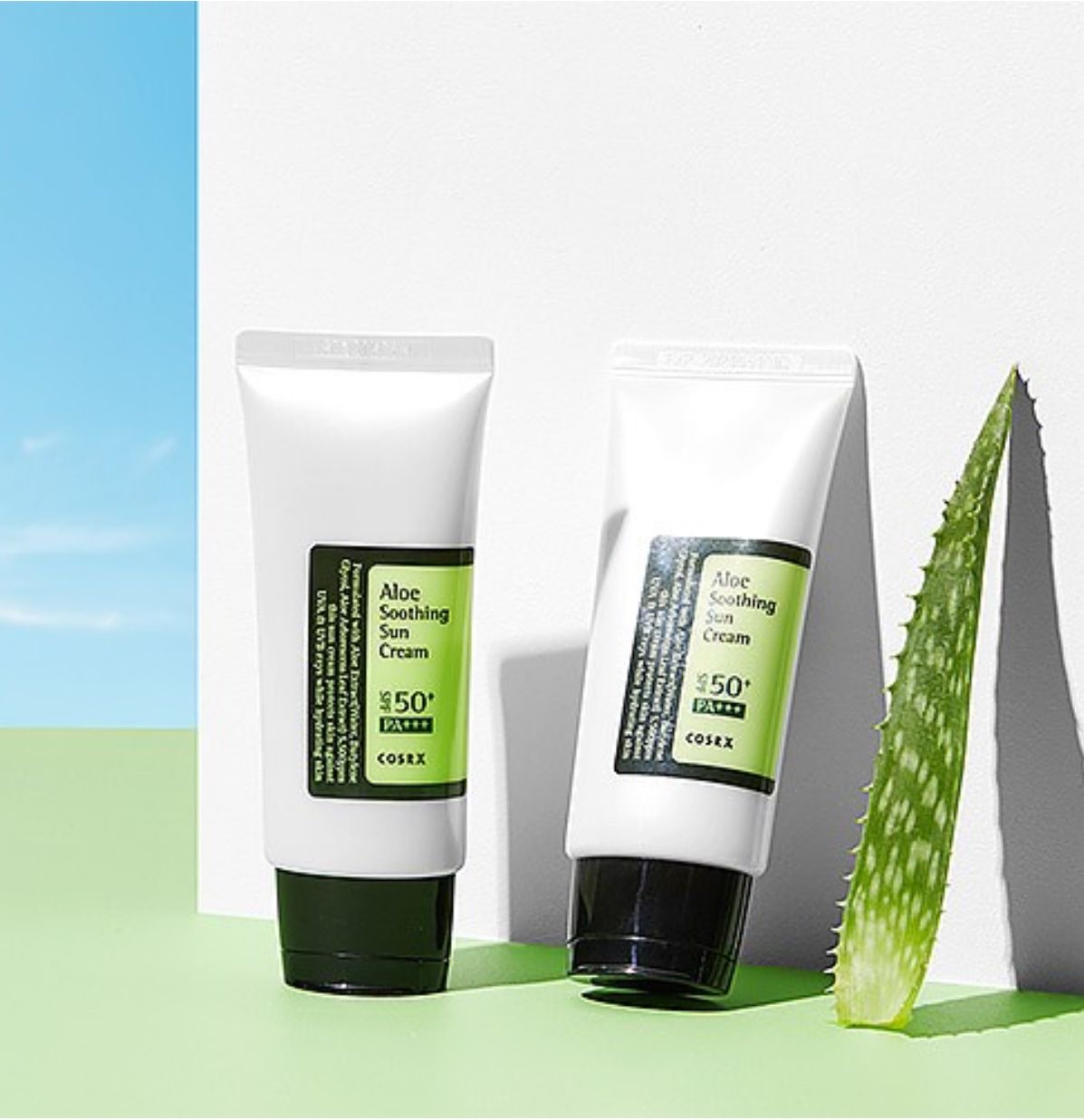 Corsx aloe smoothing sun cream