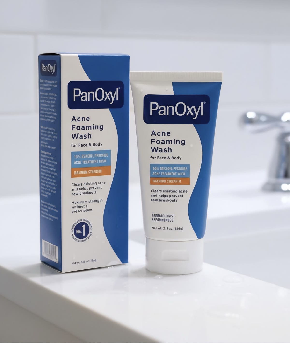 PanOxyl Acne Foaming Wash (5.5 oz / 156g)