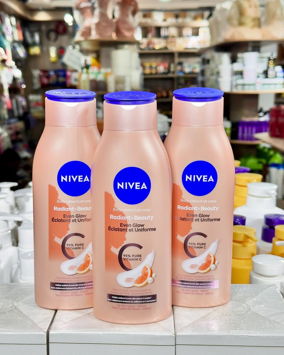 Nivea Radiant & Beauty Even Glow Body Lotion (400ml)